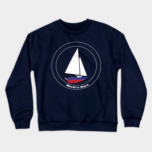 Bull's Eye - Bullseye Sailboat Crewneck Sweatshirt